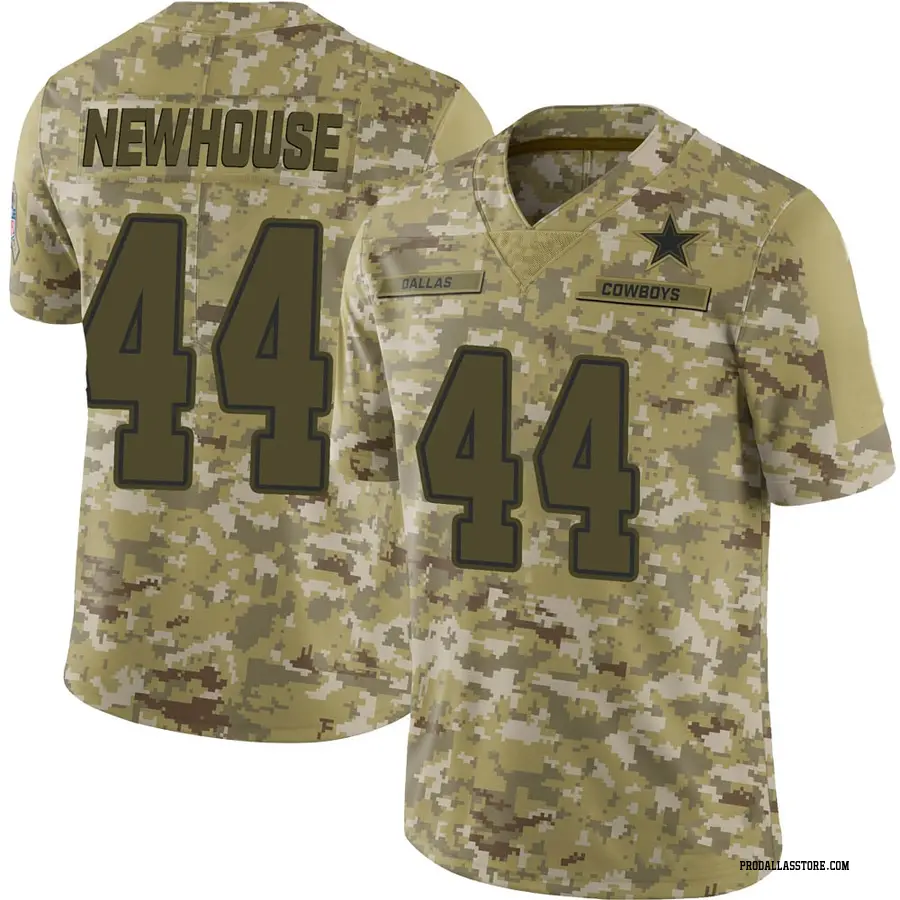 Camo Youth Robert Newhouse Dallas Cowboys Limited 2018 Salute to Service Jersey